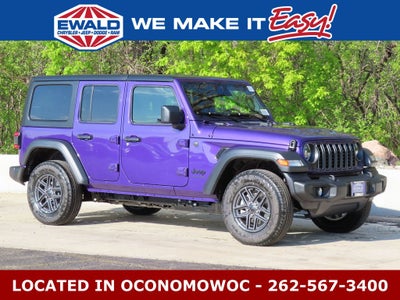 2026 Jeep Wrangler WRANGLER 4-DOOR SPORT S