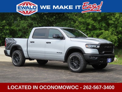 2026 RAM 1500 RAM 1500 REBEL CREW CAB 4X4 5'7' BOX