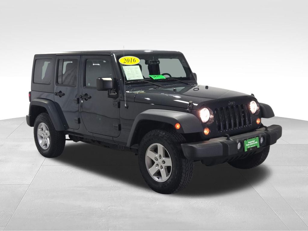 2016 Jeep Wrangler Unlimited Sport