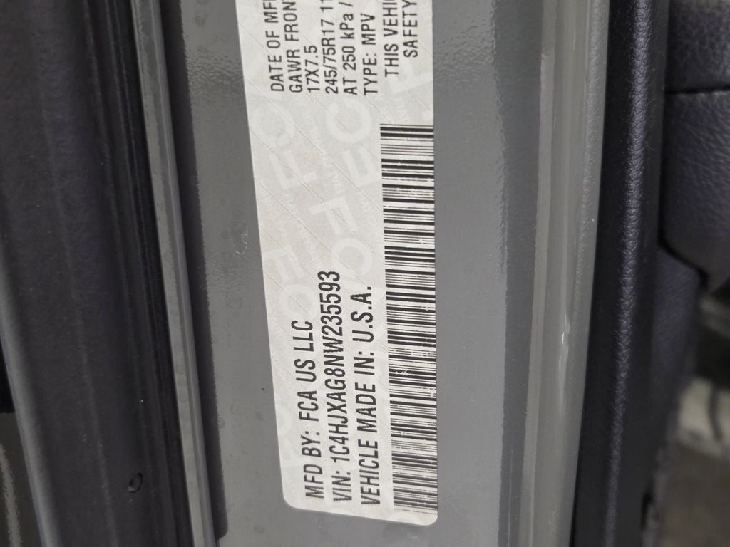 2022 Jeep Wrangler Sport