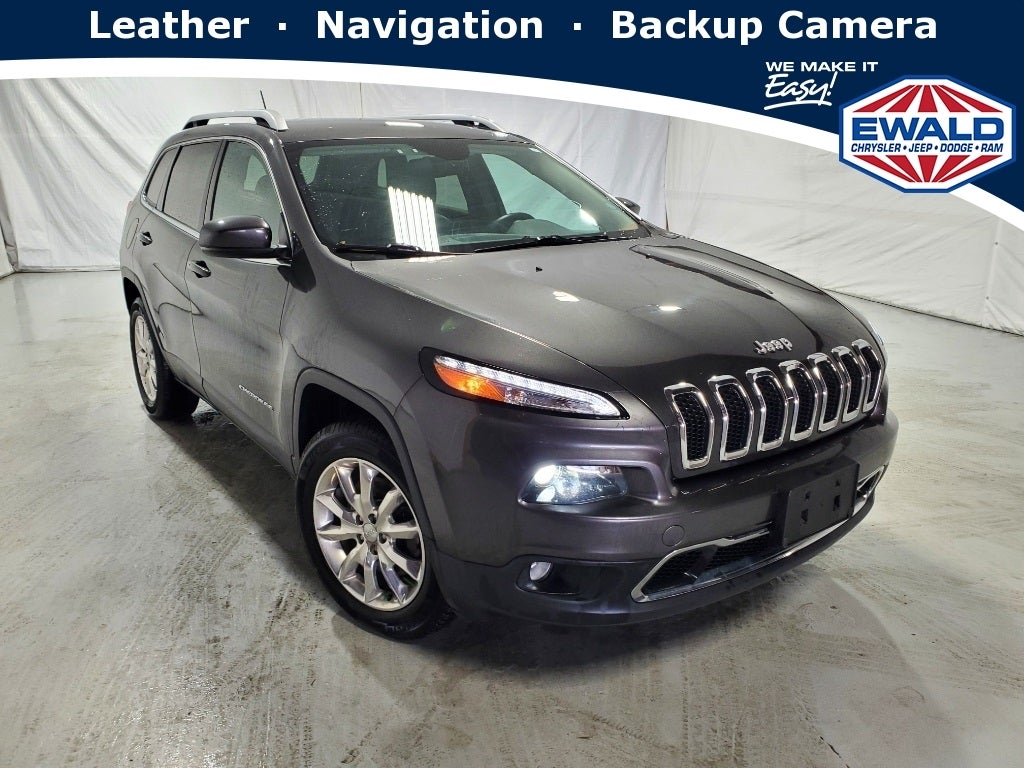 Used 2014 Jeep Cherokee Limited with VIN 1C4PJMDB2EW175420 for sale in Franklin, WI