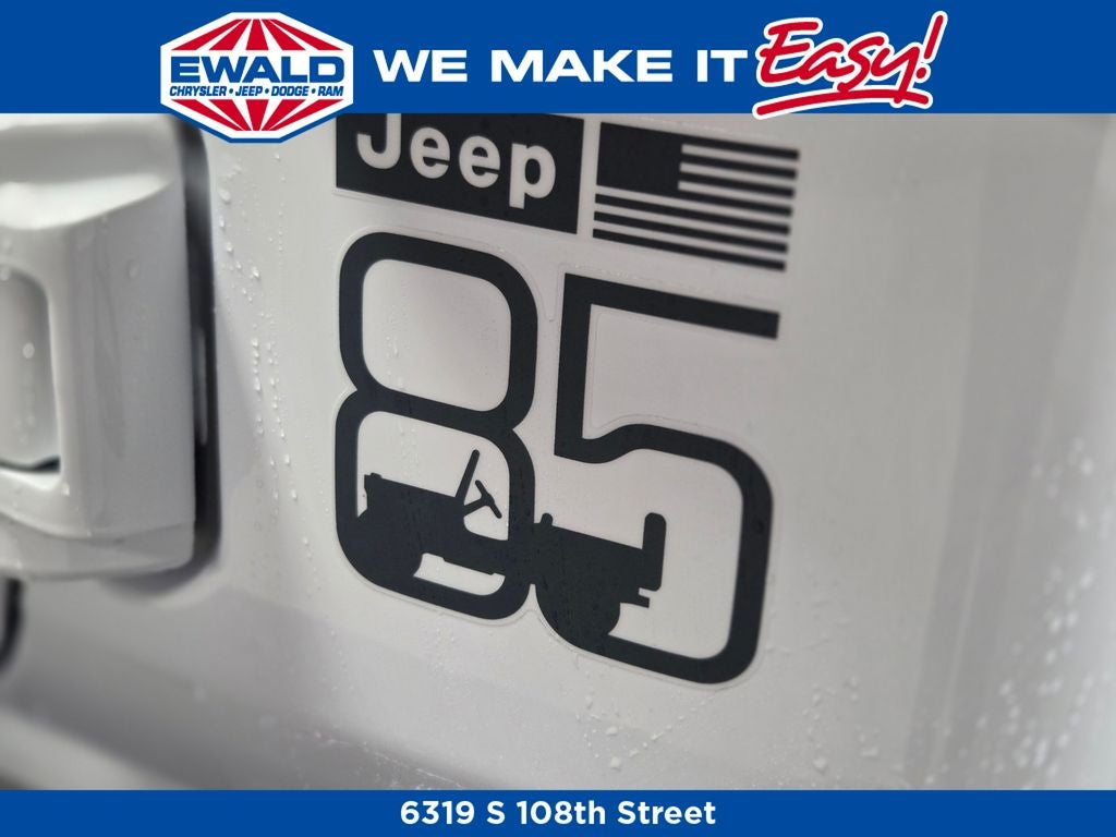 2026 Jeep Wrangler 85th Anniversary