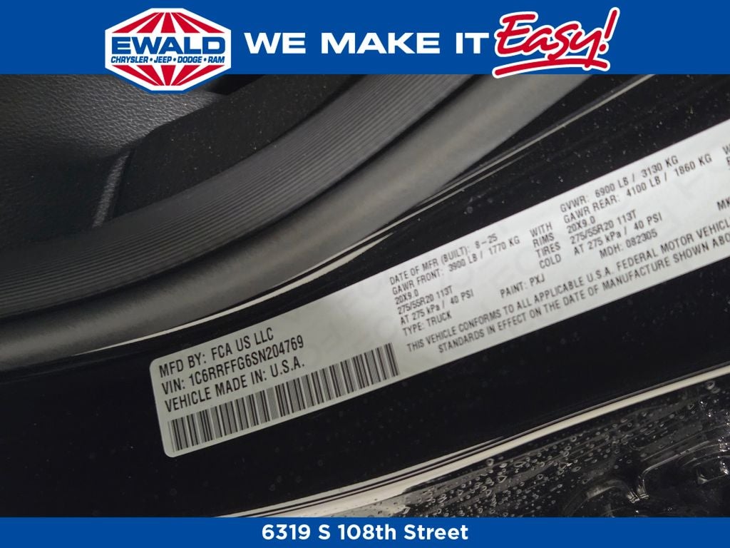 2025 RAM 1500 Big Horn/Lone Star