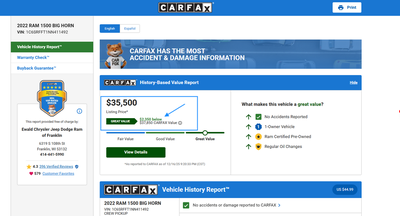 2022 RAM 1500 Big Horn/Lone Star