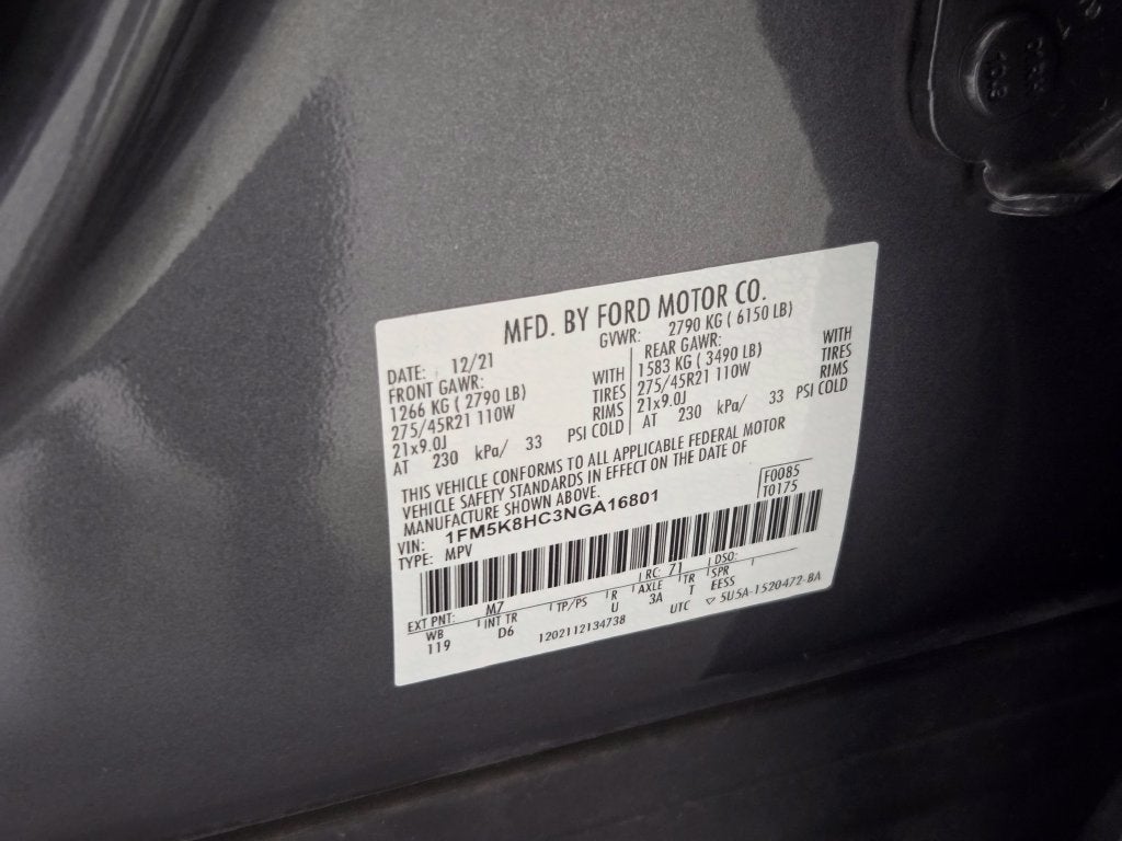 2022 Ford Explorer Platinum