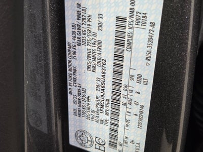 2025 Ford Escape Platinum