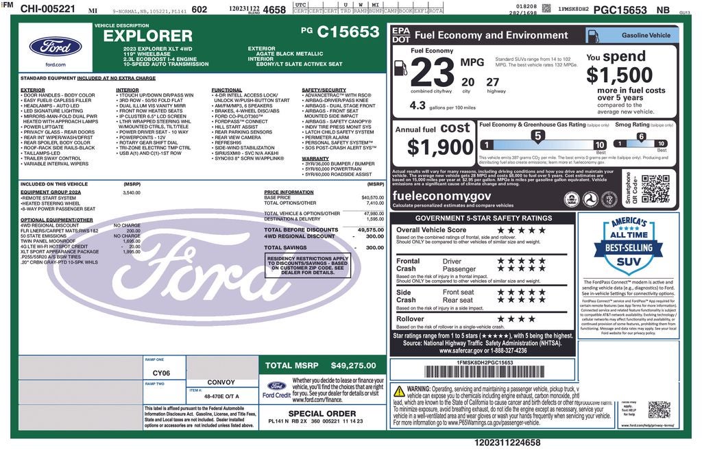 2023 Ford Explorer XLT