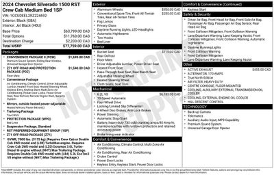 2024 Chevrolet Silverado 1500 RST