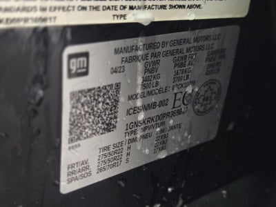 2023 Chevrolet Tahoe RST