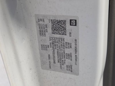 2025 GMC Savana 2500 Work Van