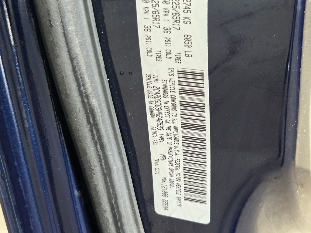 2017 Dodge Grand Caravan SXT