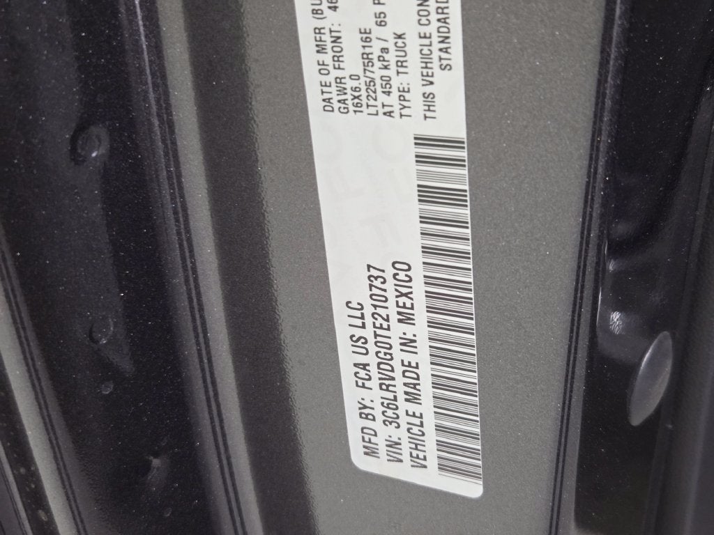 2026 RAM ProMaster 2500 High Roof