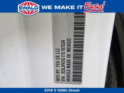 2026 RAM ProMaster 2500 High Roof