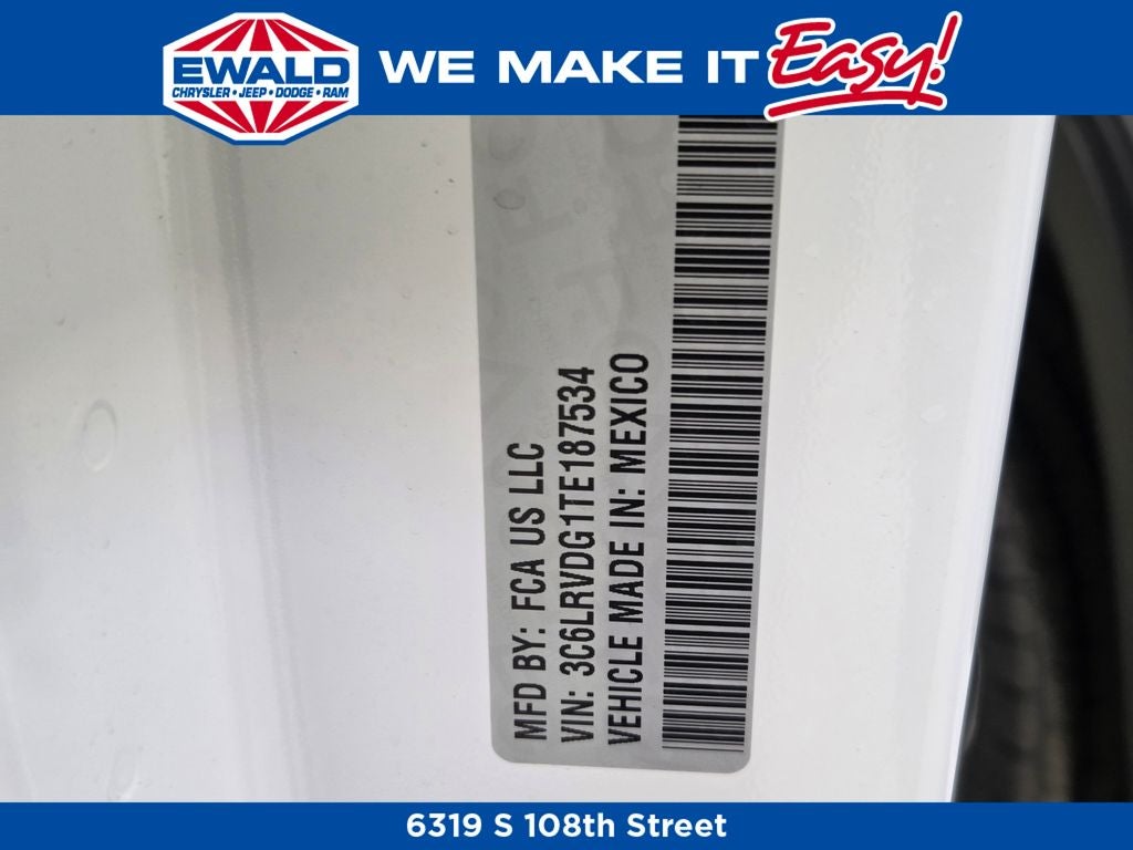 2026 RAM ProMaster 2500 High Roof