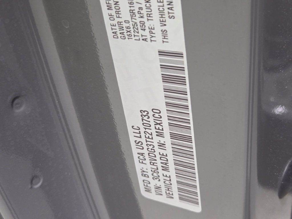2026 RAM ProMaster 2500 High Roof