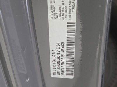 2026 RAM ProMaster 2500 High Roof