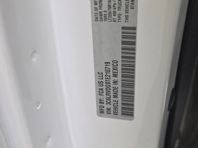 2026 RAM ProMaster 2500 High Roof