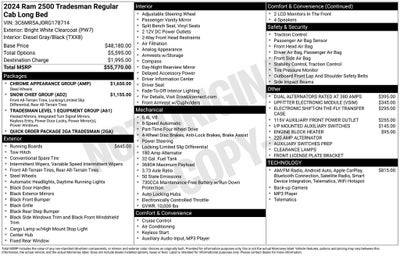2024 RAM 2500 Tradesman Plow Truck