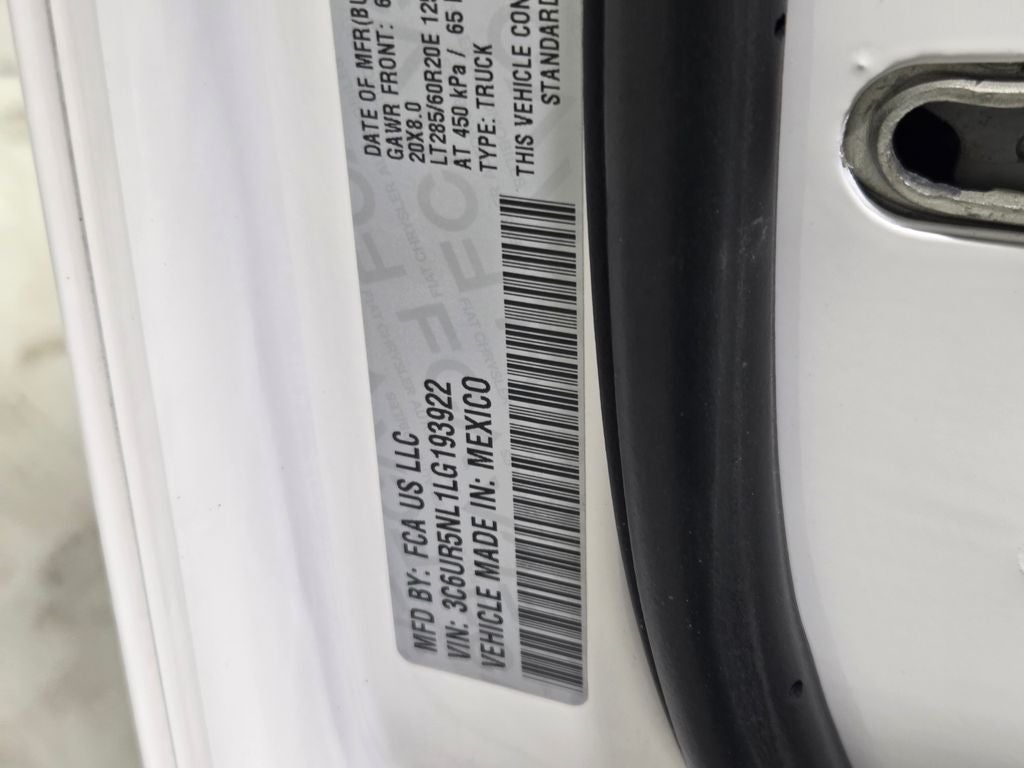 2020 RAM 2500 Laramie