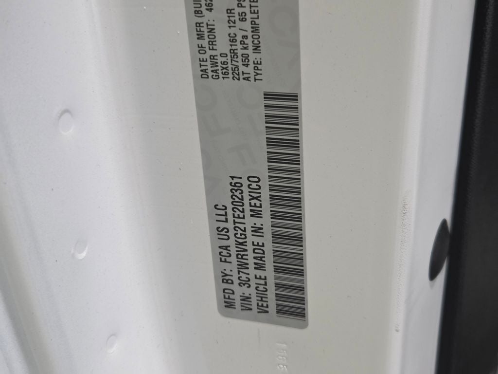 2026 RAM ProMaster 3500 Cutaway Low Roof 136 WB