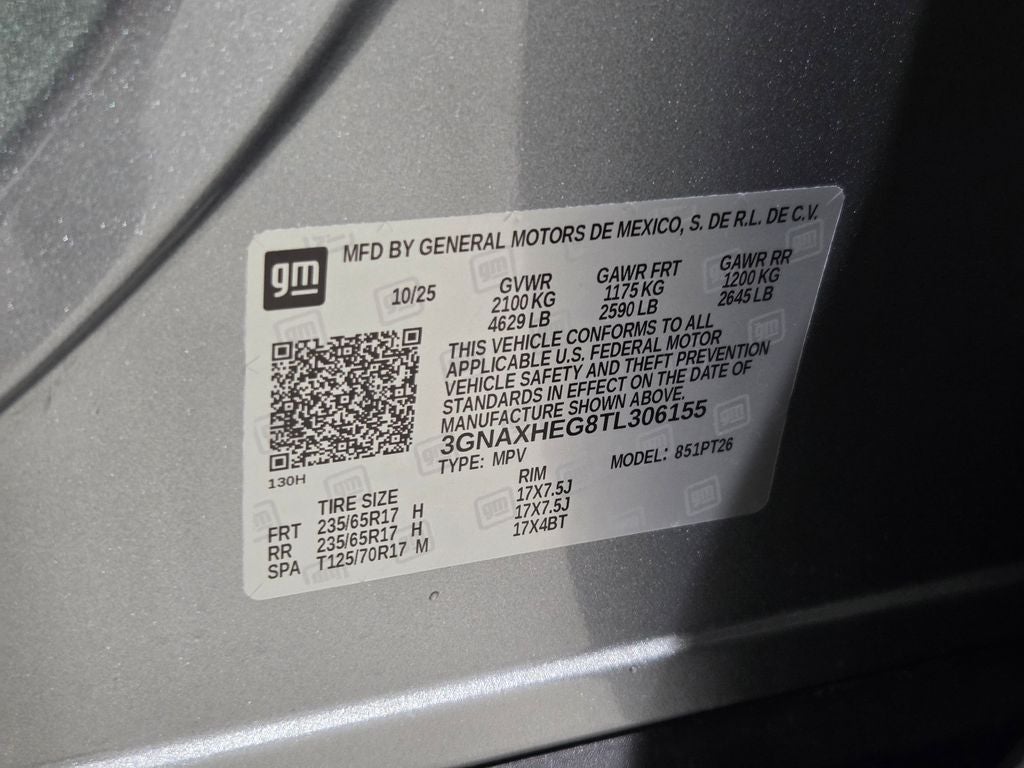 2026 Chevrolet Equinox LT