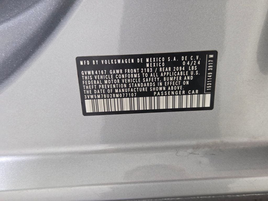 2024 Volkswagen Jetta 1.5T S