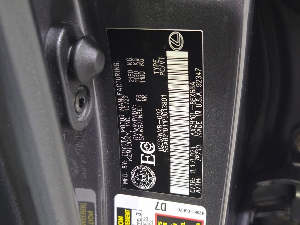 2023 Lexus ES 300h