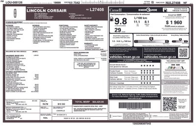 2022 Lincoln Corsair Reserve