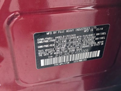 2014 Subaru Forester 2.5i Limited