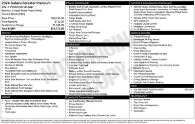 2024 Subaru Forester Premium