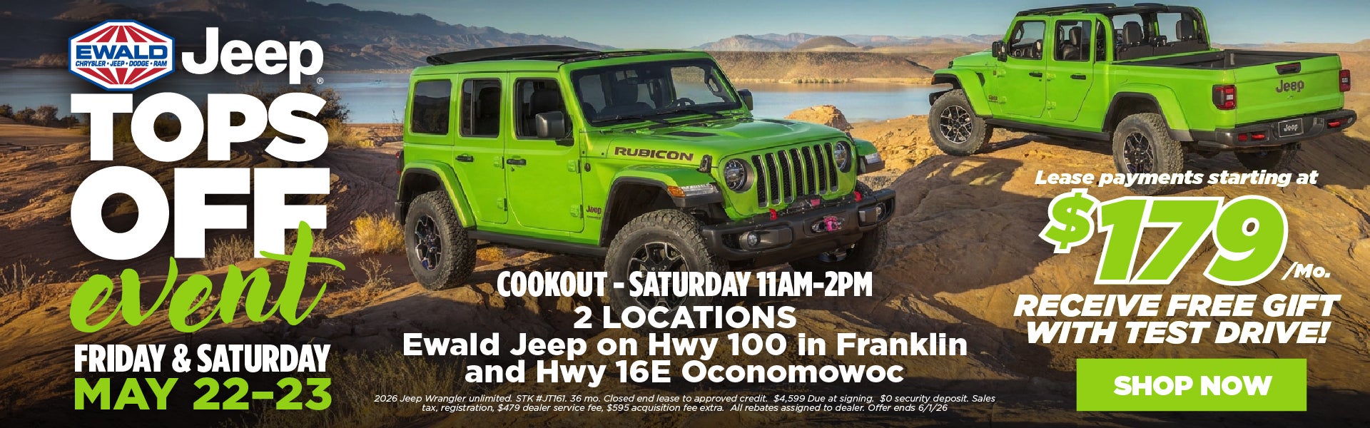 Jeep Tops Off Sales Event
