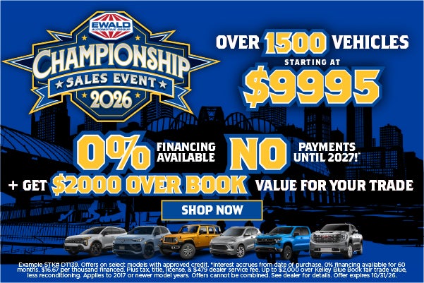 Championship Sales Event