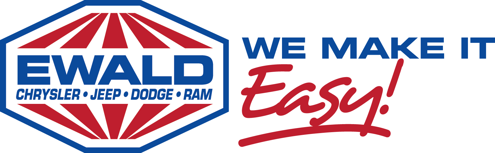 We make it easy at Ewald Chrysler Jeep Dodge Ram in Franklin WI